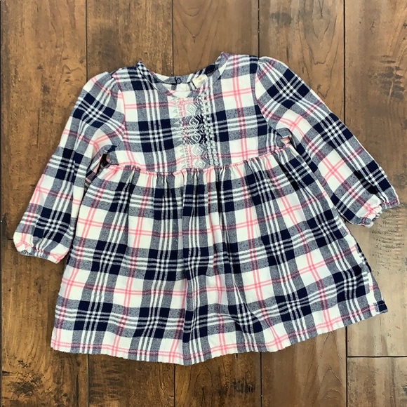 EUC Tucker and Tate Flannel Dress 18 m - Picture 1 of 4